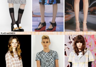 Resort 2013 Recap: Plaid Madness - Fashion Trends via Aaryn West