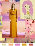 Sunset Sorbet: Monday Color Mood via Aaryn West